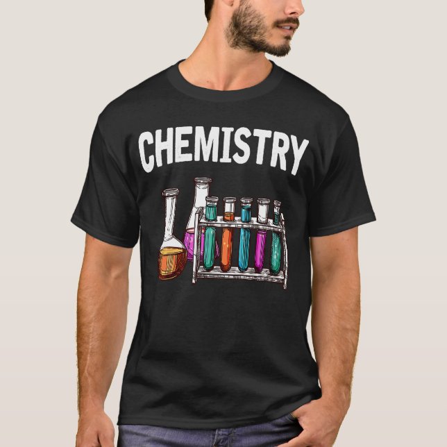 Camiseta Laboratorio científico de química (Anverso)