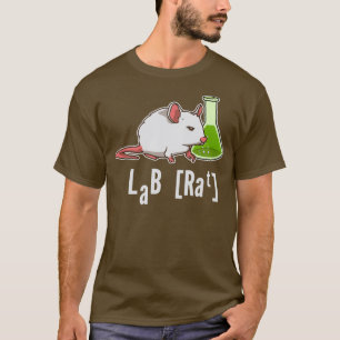 Camiseta Laboratorio de catedrático de química de la cienci