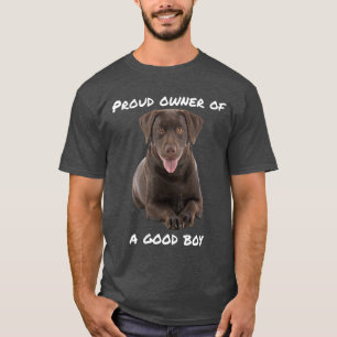 Camiseta Laboratorio de chocolate Good Boy