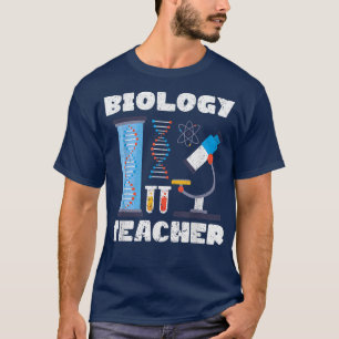 Camiseta Laboratorio de Ciencias Biológicas Microscopio Pro