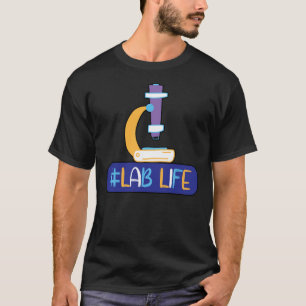 Camiseta Laboratorio de Medicina Laboratorio de Microscopía