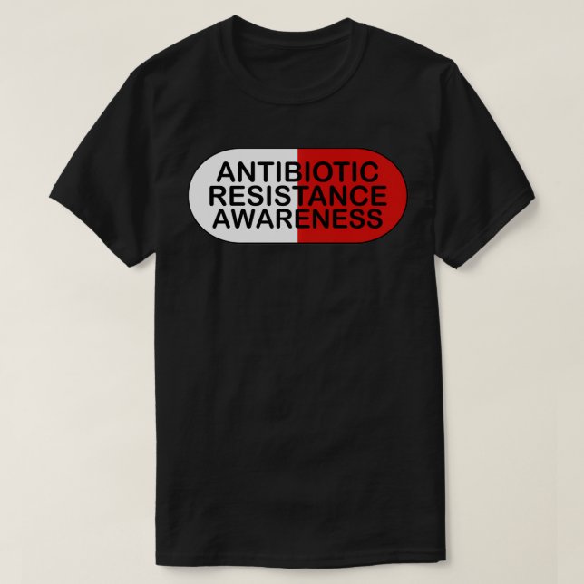 Camiseta Laboratorio de Microbiólogos de Concienciación sob (Diseño del anverso)