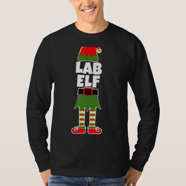 Camiseta Laboratorio de Navidades Técnicos de Laboratorio P (Anverso)