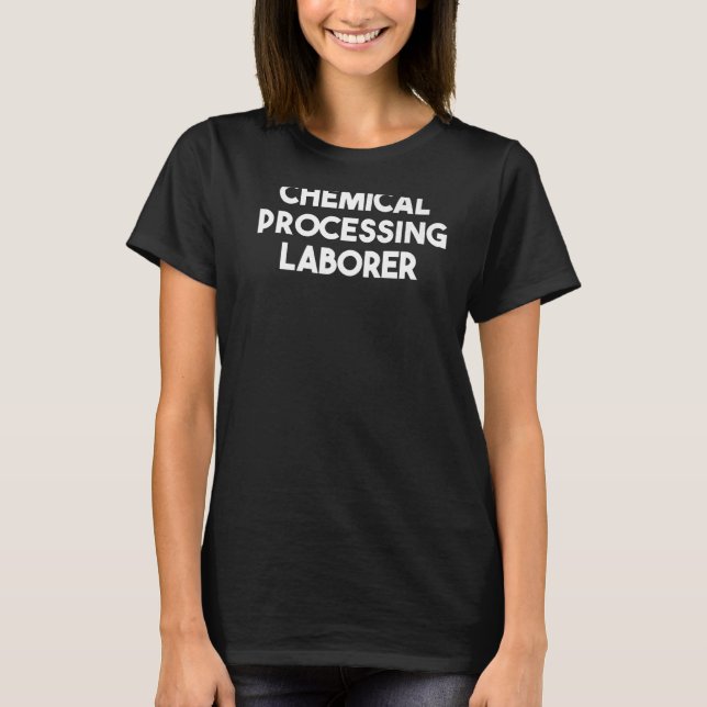 Camiseta Laboratorio de Procesamiento Químico (Anverso)