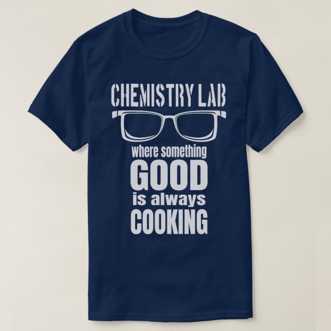Camiseta Laboratorio de Química (Diseño del anverso)