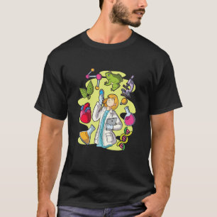 Camiseta Laboratorio Médico Bacteriólogo O Microbio