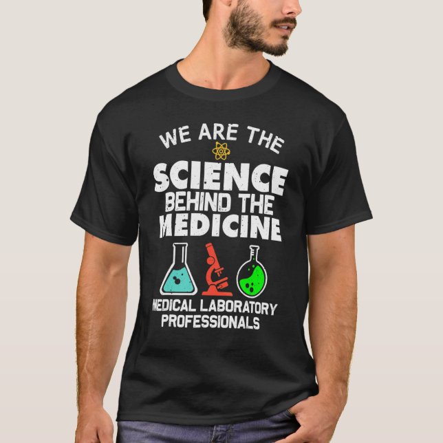 Camiseta Laboratorio Médico Ciencia Hombres Mujeres Laborat (Anverso)