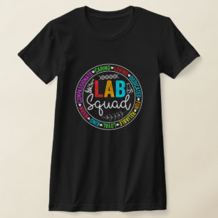 Camiseta Laboratorio Médico Lab Squad Funny Lab Week 2024