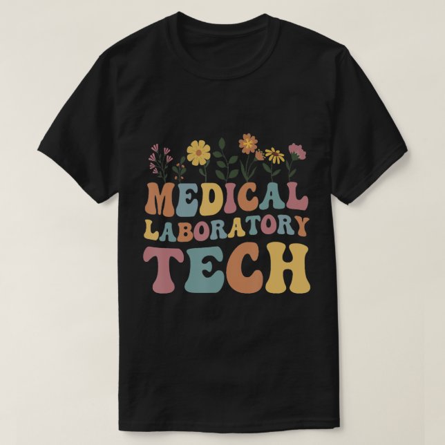 Camiseta Laboratorio Médico Tech Groovy Lab Week 2023 Techn (Diseño del anverso)