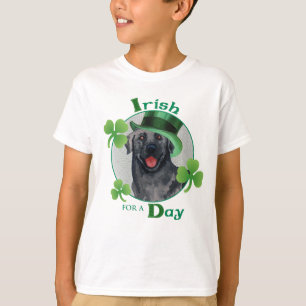Camiseta Laboratorio negro de St. Patrick's Day