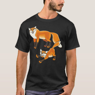 Camiseta laboratorio negro de zorros de perros animales