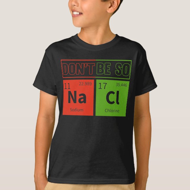 Camiseta Laboratorio Químico Sarcástico Científico de Salin (Anverso)