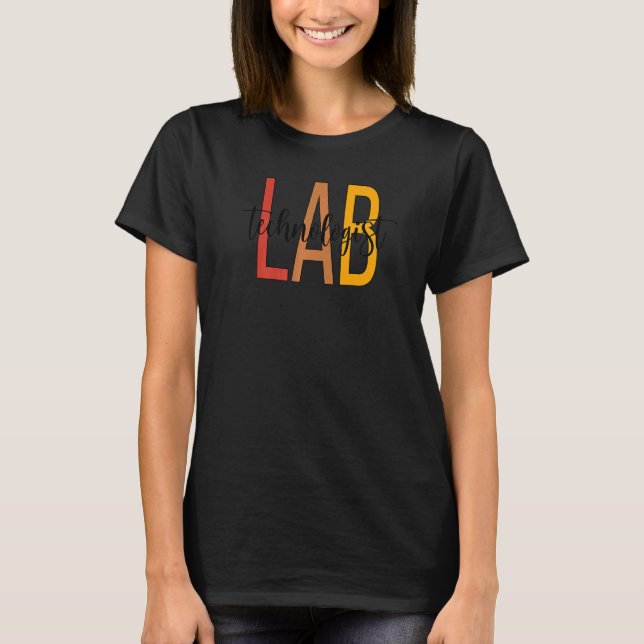 Camiseta Laboratorio Técnico Boho Laboratorio Tecnológico (Anverso)