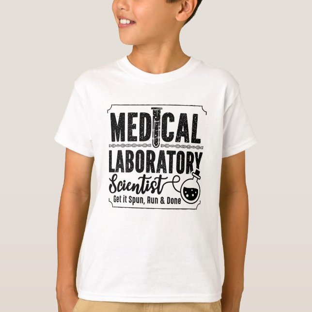 Camiseta Laboratorio Técnico Médico Científico de Laborator (Anverso)