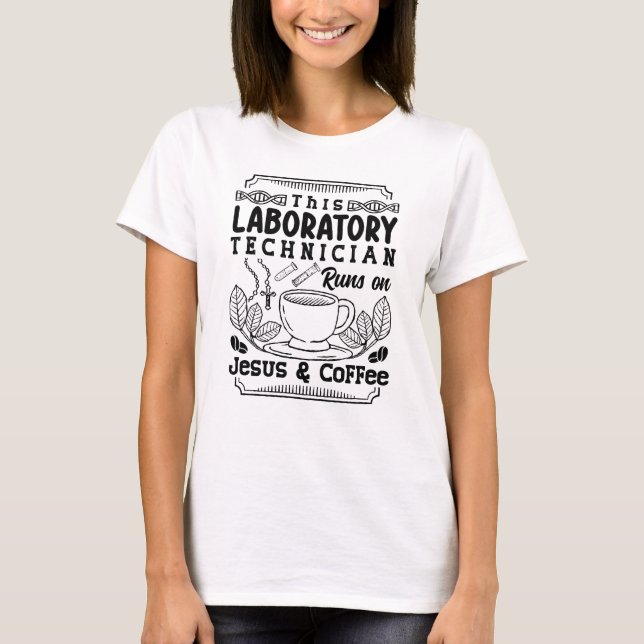 Camiseta Laboratorio Técnico Técnico Químico Lab Tech (Anverso)