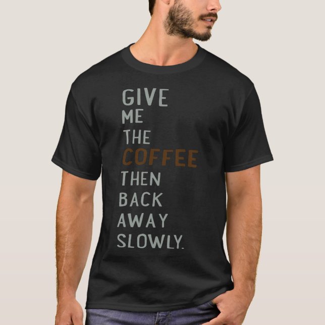 Camiseta laboratorios negros de cabeza de perro de café (Anverso)