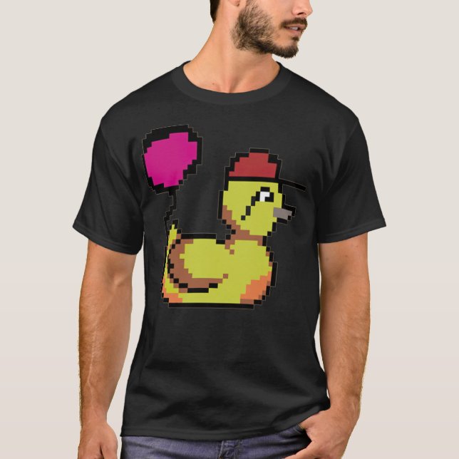 Camiseta Laboratorios negros de Duck Life (Anverso)