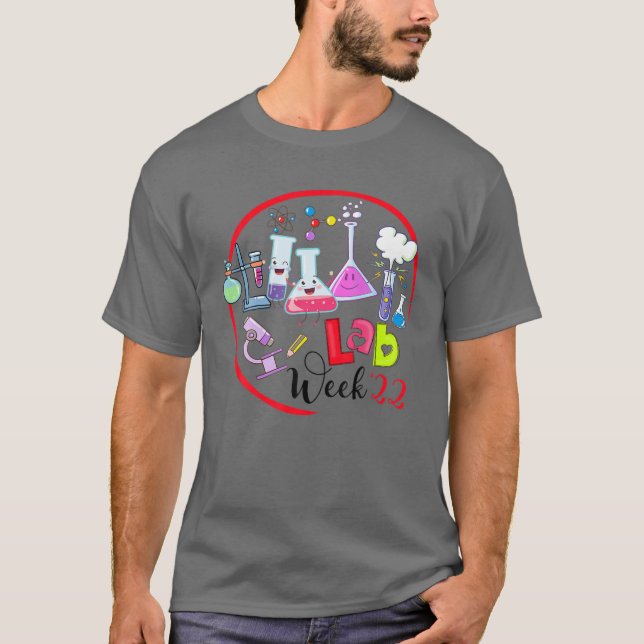 Camiseta Laboratory Tech Funny Technologist de Lab Week 202 (Anverso)