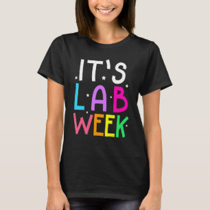 Camiseta Laboratory Tech Heart Technologist de Lab Week 202