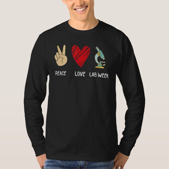 Camiseta Laboratory Tech Technolog de Peach Love Lab Week 2 (Anverso)