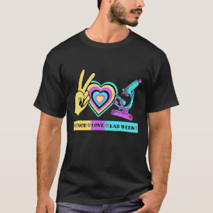 Camiseta Laboratory Tech Technolog de Peach Love Lab Week 2