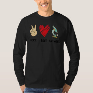 Camiseta Laboratory Tech Technolog de Peach Love Lab Week 2