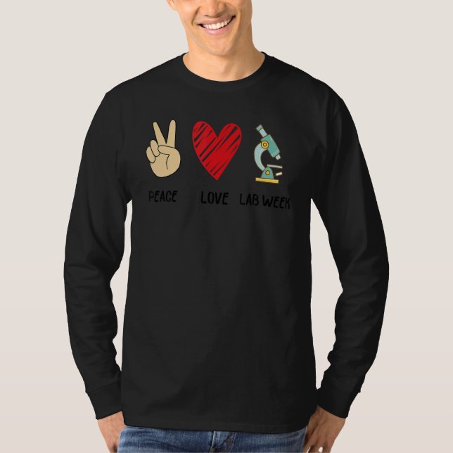 Camiseta Laboratory Tech Technolog de Peach Love Lab Week 2 (Anverso)