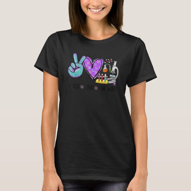 Camiseta Laboratory Tech Technolog de Peach Love Lab Week 2 (Anverso)