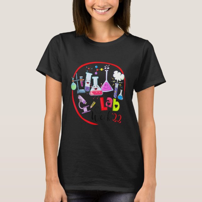 Camiseta Laboratory Tech Technologist de Lab Week 2022 (Anverso)