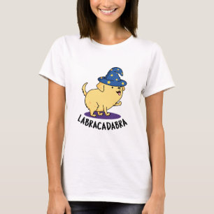 Camiseta Labra-cadabra Graciosa Labrador Perro Pun