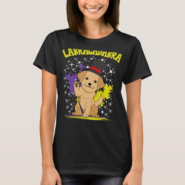 Camiseta Labracadabra Labrador Recuperador (Anverso)