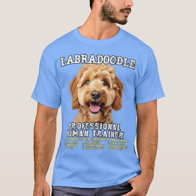 Camiseta Labradle Professional Hurainer Labra Doodle style (Anverso)