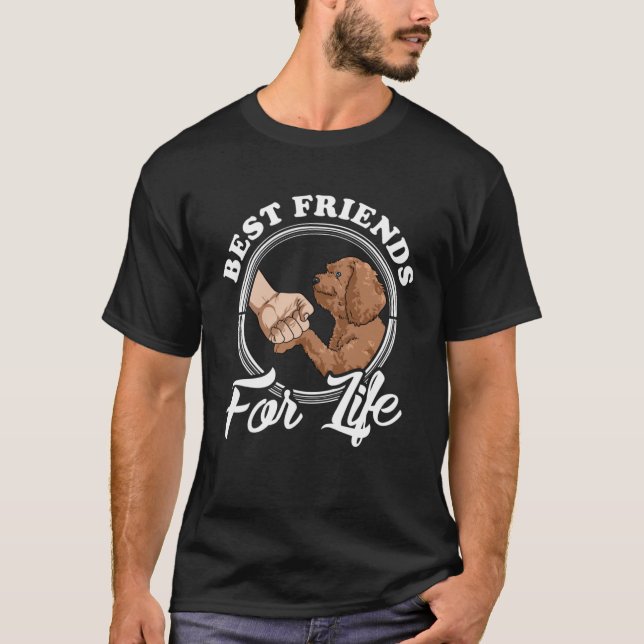 Camiseta Labradoodle Best Friends Labradoodle (Anverso)