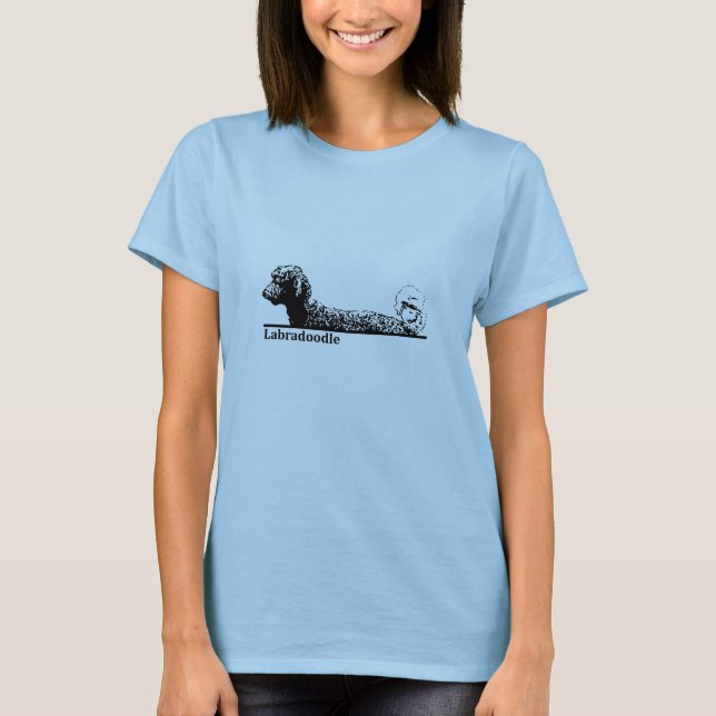 Camiseta Labradoodle con clase (Anverso)