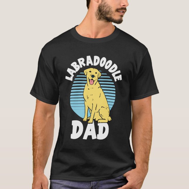 Camiseta Labradoodle Dad Cute Lab Dog (Anverso)
