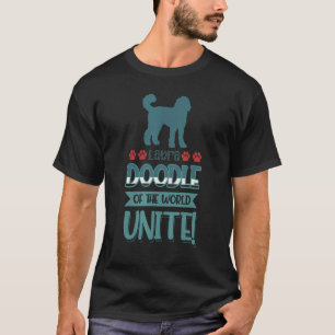 Camiseta Labradoodle Del Mundo Unir Al Perro