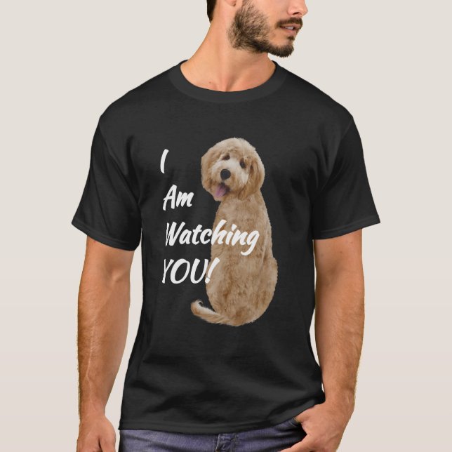 Camiseta Labradoodle Goldendoodle Te Estoy Viendo Amor Perr (Anverso)
