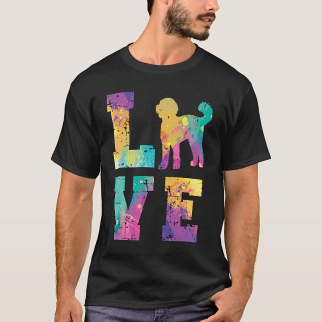 Camiseta Labradoodle Love (Anverso)