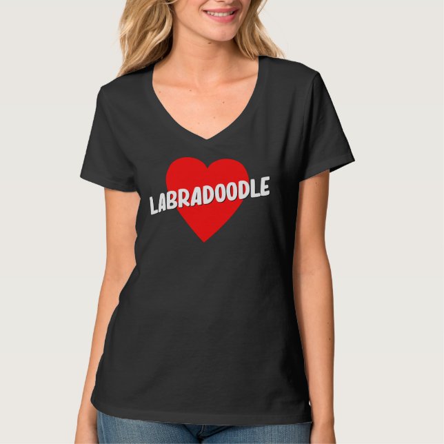 Camiseta Labradoodle Love (Anverso)