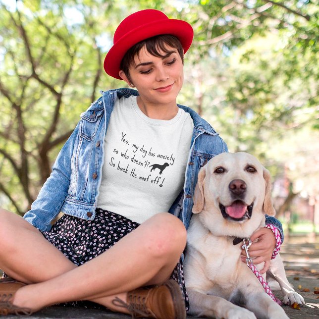Camiseta Labradoodle Mi Ansiedad De Perro Wohoff (Subido por el creador)