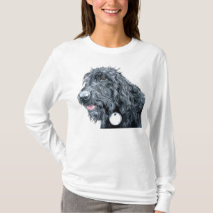 Camiseta Labradoodle Negra