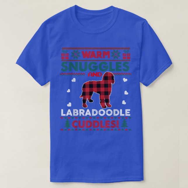 Camiseta Labradoodle Perro Lover Pajama Cute Perro Fea Chri (Diseño del anverso)