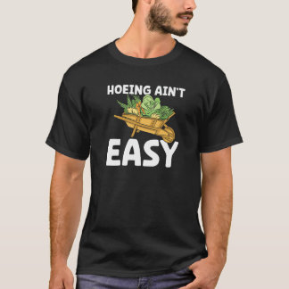 Camiseta Labrador Agricultor No Es Fácil  Jardinería Planta