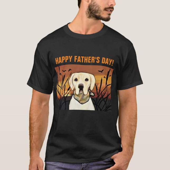CAMISETA LABRADOR AMARILLO (Anverso)