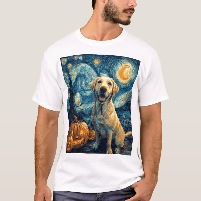 Camiseta Labrador Amarillo (2) (Anverso)