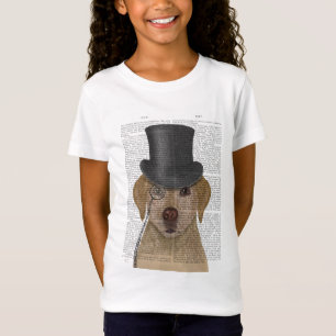 Camiseta Labrador amarillo, hebilla formal y Gorra