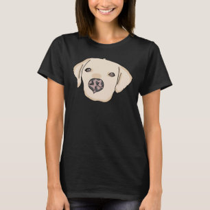 Camiseta Labrador amarillo lindo