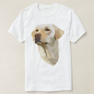 Camiseta Labrador amarillo recuperador