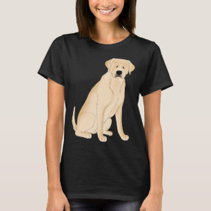 Camiseta Labrador amarillo recuperador