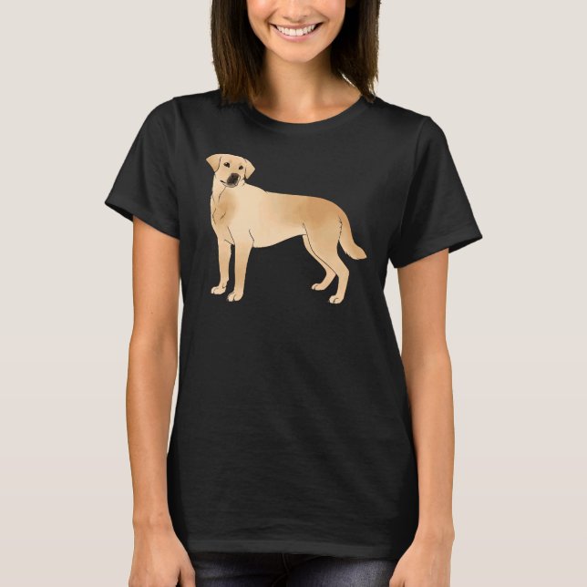 Camiseta Labrador amarillo recuperador 60 (Anverso)